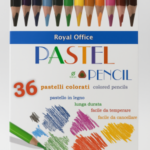 Colores pastel set de 36 lápices